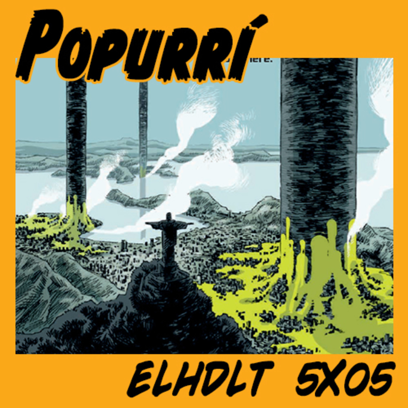 [ELHDLT] 5x05 Por un puñado de tortas: Divinity, Capitán Marvel, Trees, Cómics existenciales, Hard Boiled... episode artwork