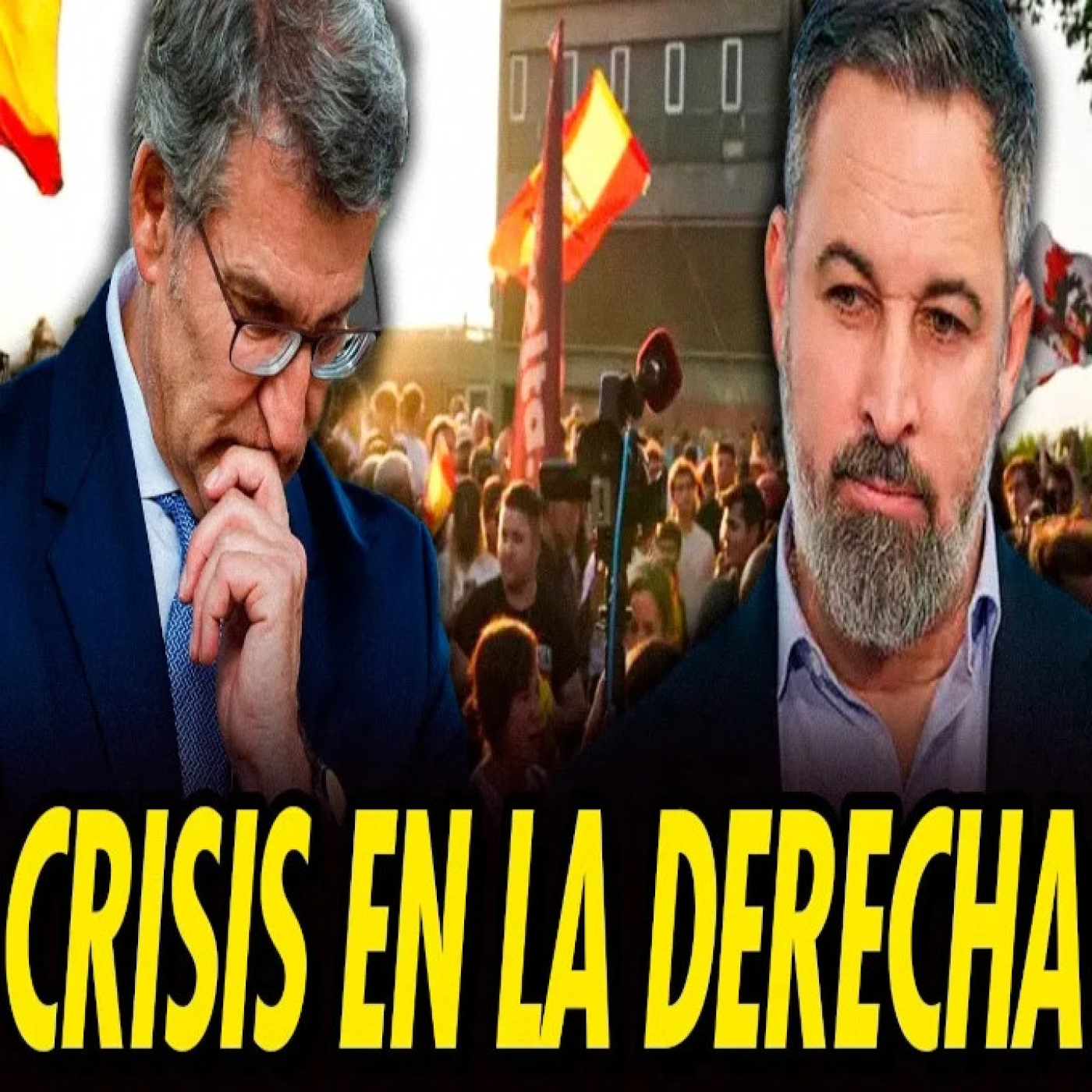 PINCHAZO EN LA MANI DE VOX Y HAZTE OÍR EN MONCLOA