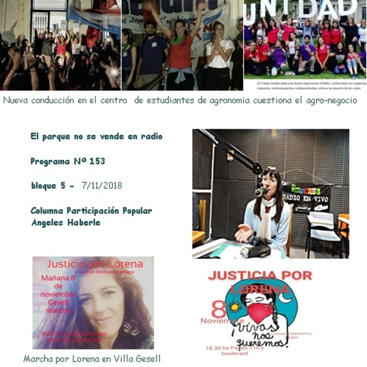 El parque no se vende en radio