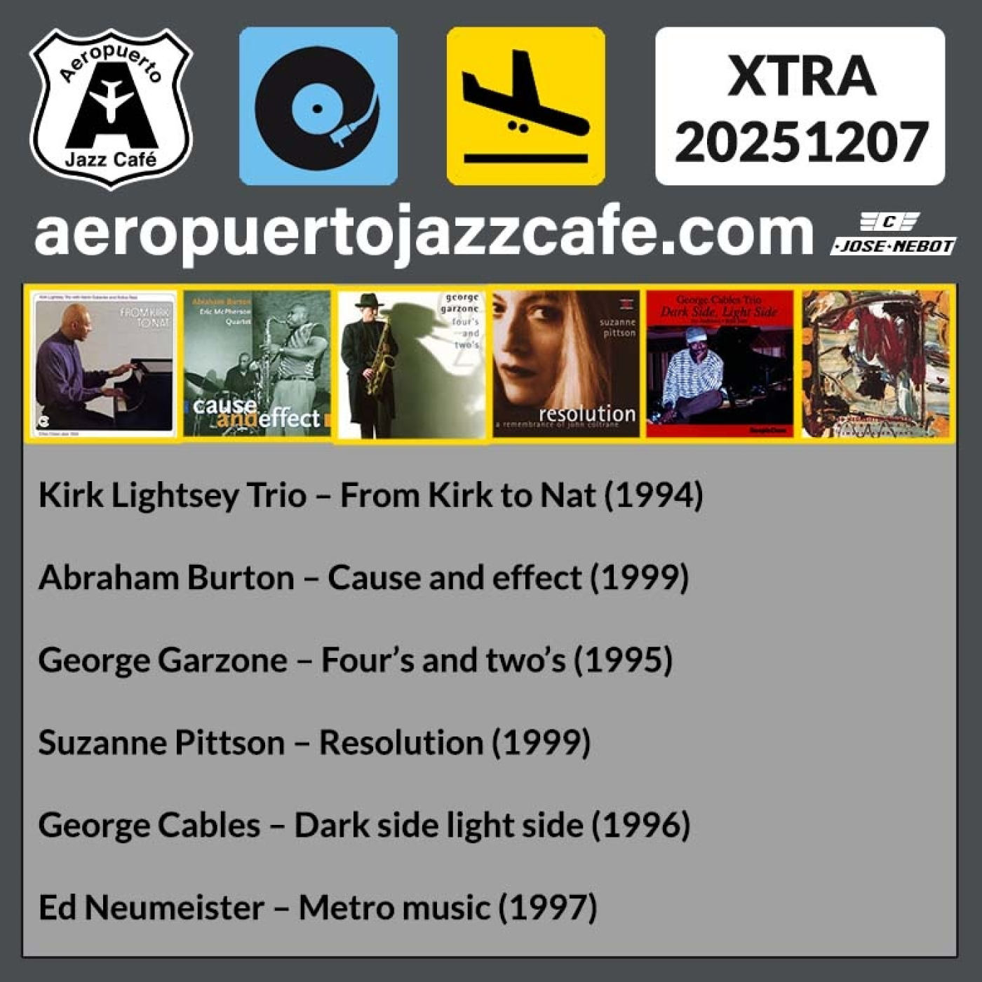 Aeropuerto Jazz Café XTRA-20251207 episode artwork