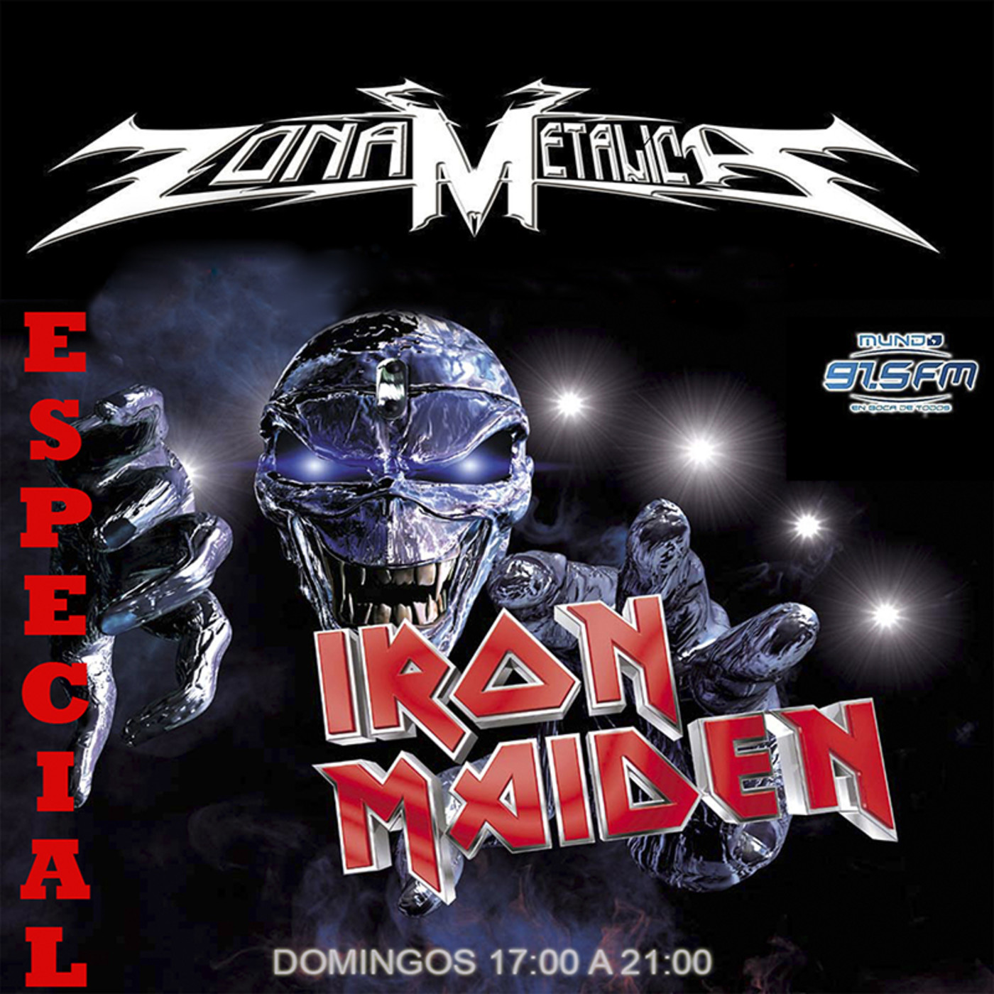 ZONA METALICA ANIVERSARIO Y ESPECIAL DE IRON MAIDEN 31- enero -2016 episode artwork