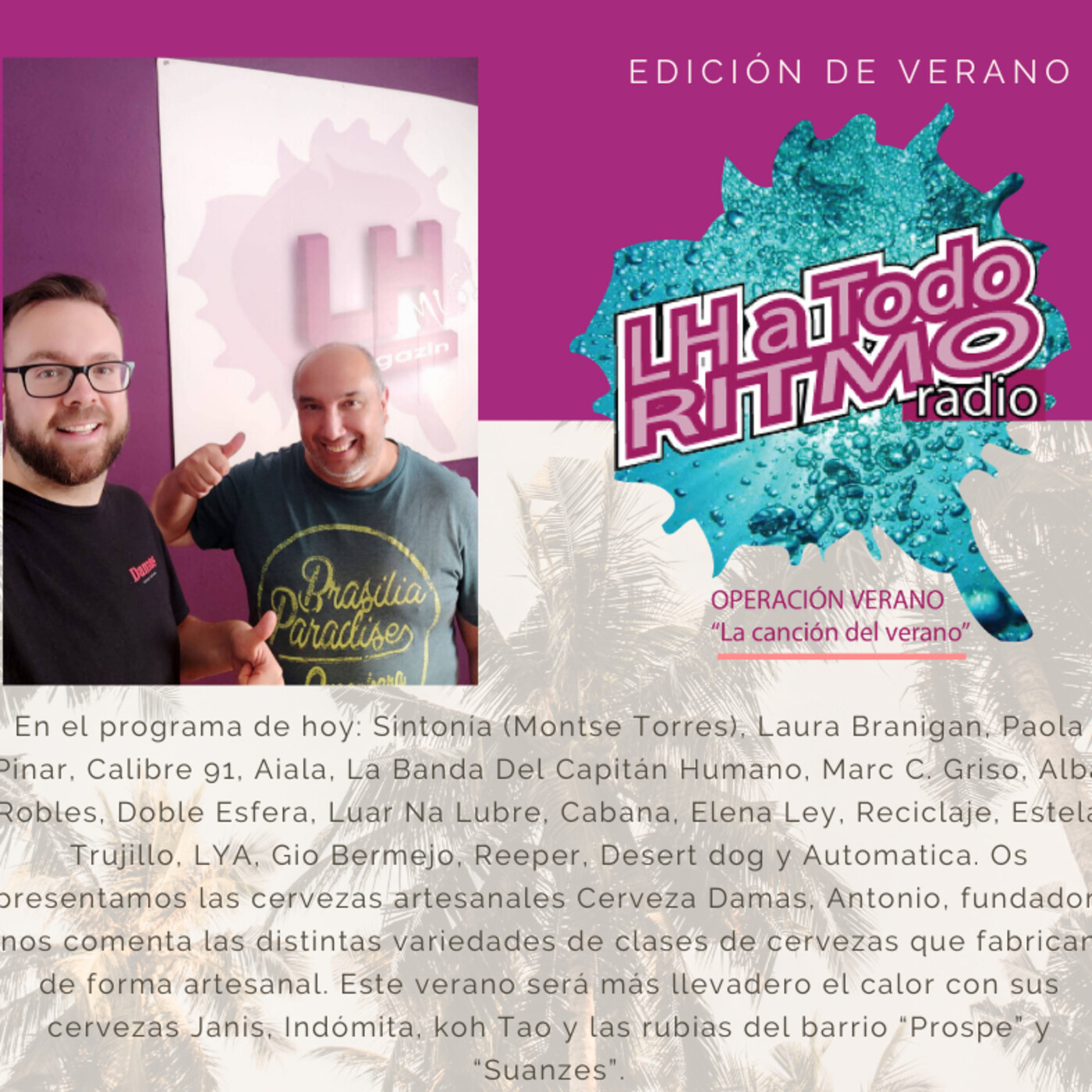 LH a Todo Ritmo edición de verano - Te presentamos las cervezas artesanales Damas episode artwork
