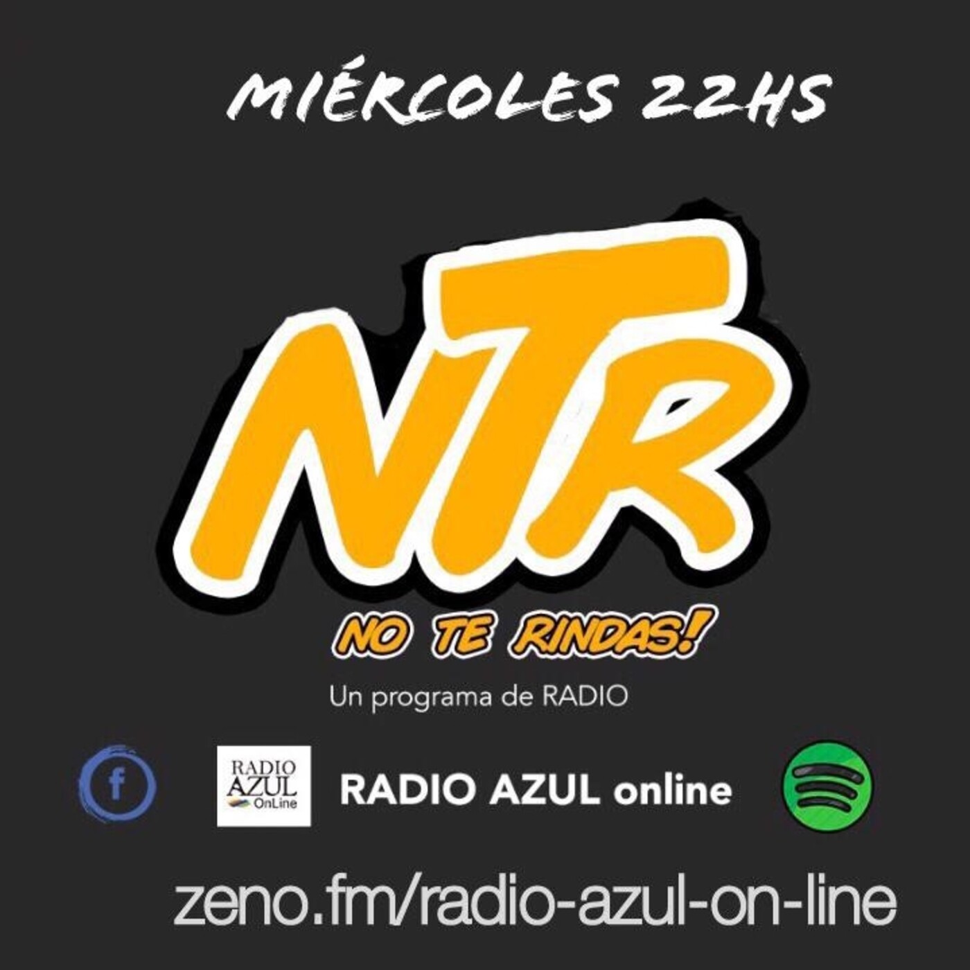 No Te Rindas! - RADIO AZUL online