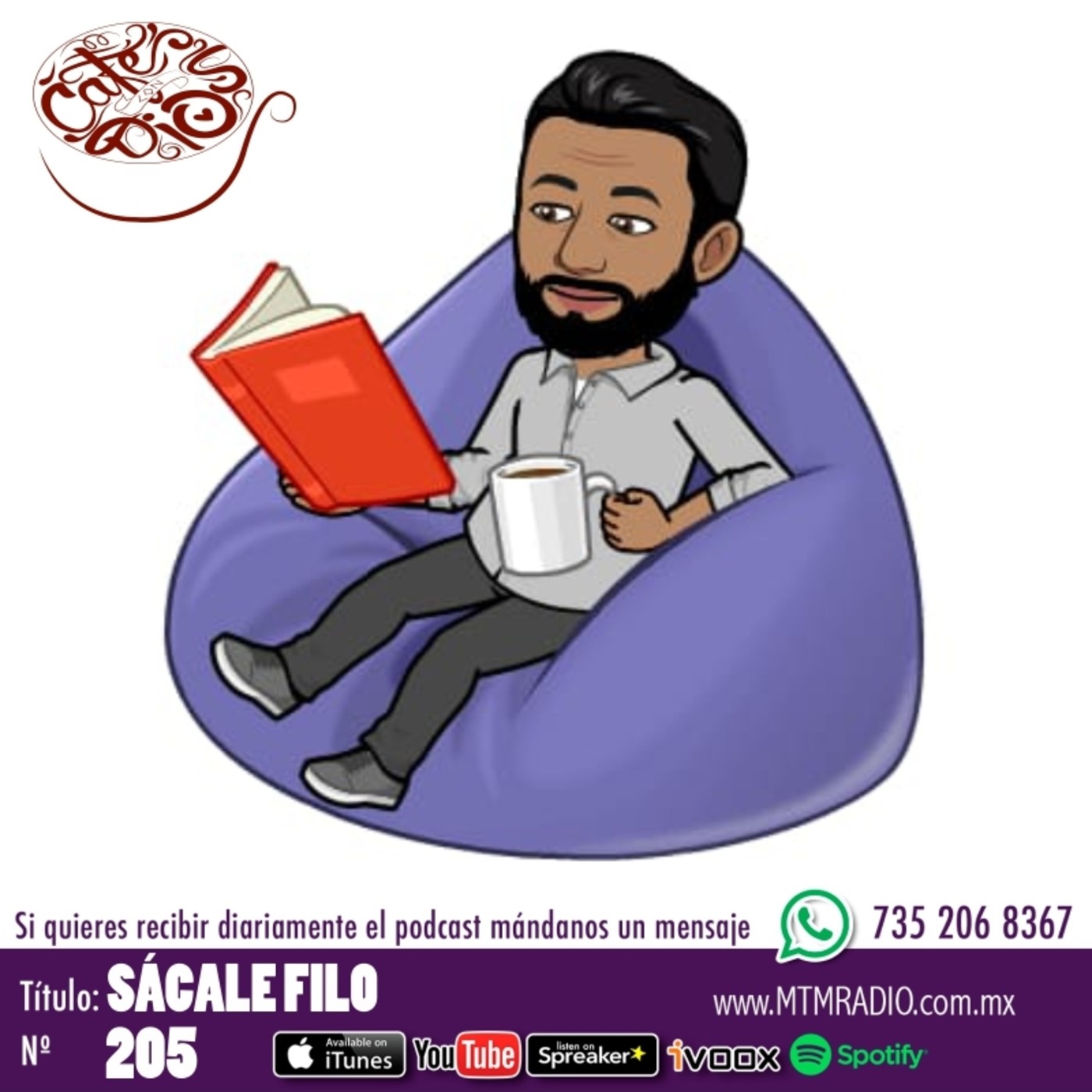 Podcast 205. Sácale filo | Café con Dios