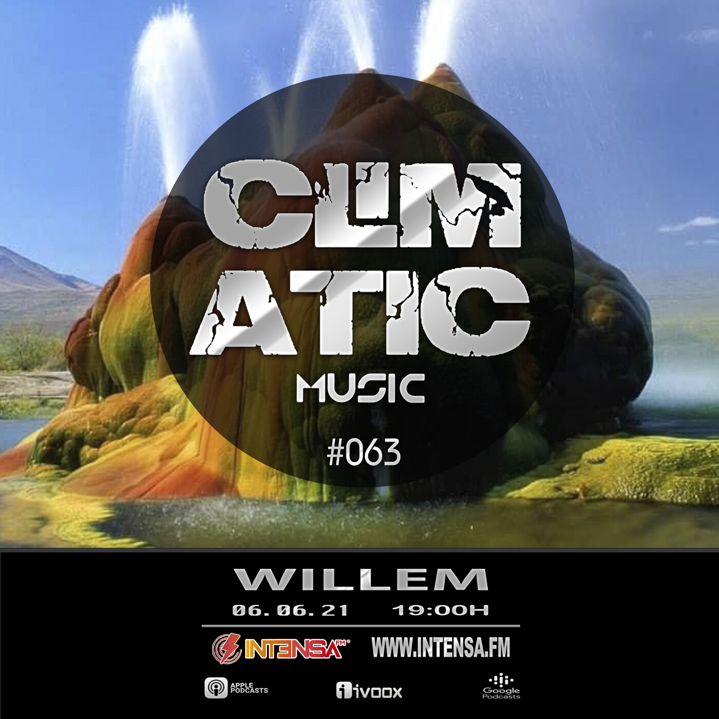 Climatic Music #63 (INTENSA FM) 06/06/21 Willem episode artwork