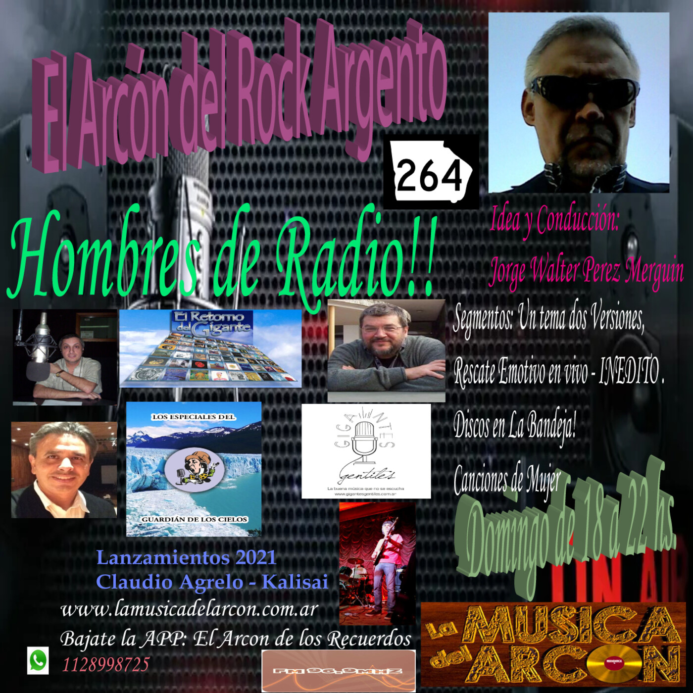 El Arcon del Rock Argento - Emision n° 264 Hombres de Radio - 28-11-2021 episode artwork