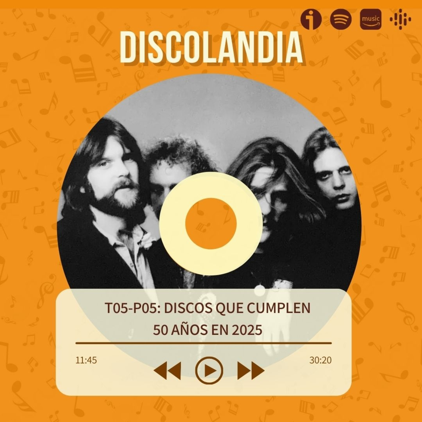 Discolandia - Discos Que Cumplen 50 Años En 2025 T05 - P05 episode artwork