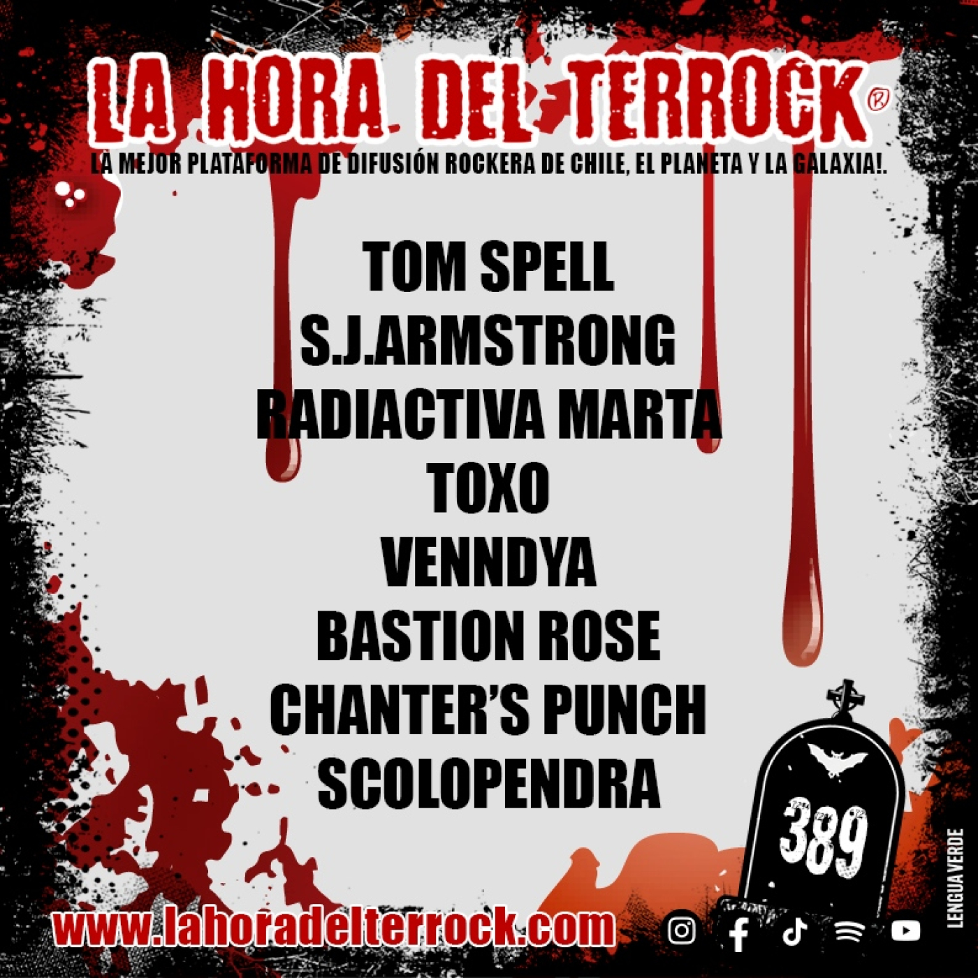 LA HORA DEL TERROCK RADIOSHOW 389