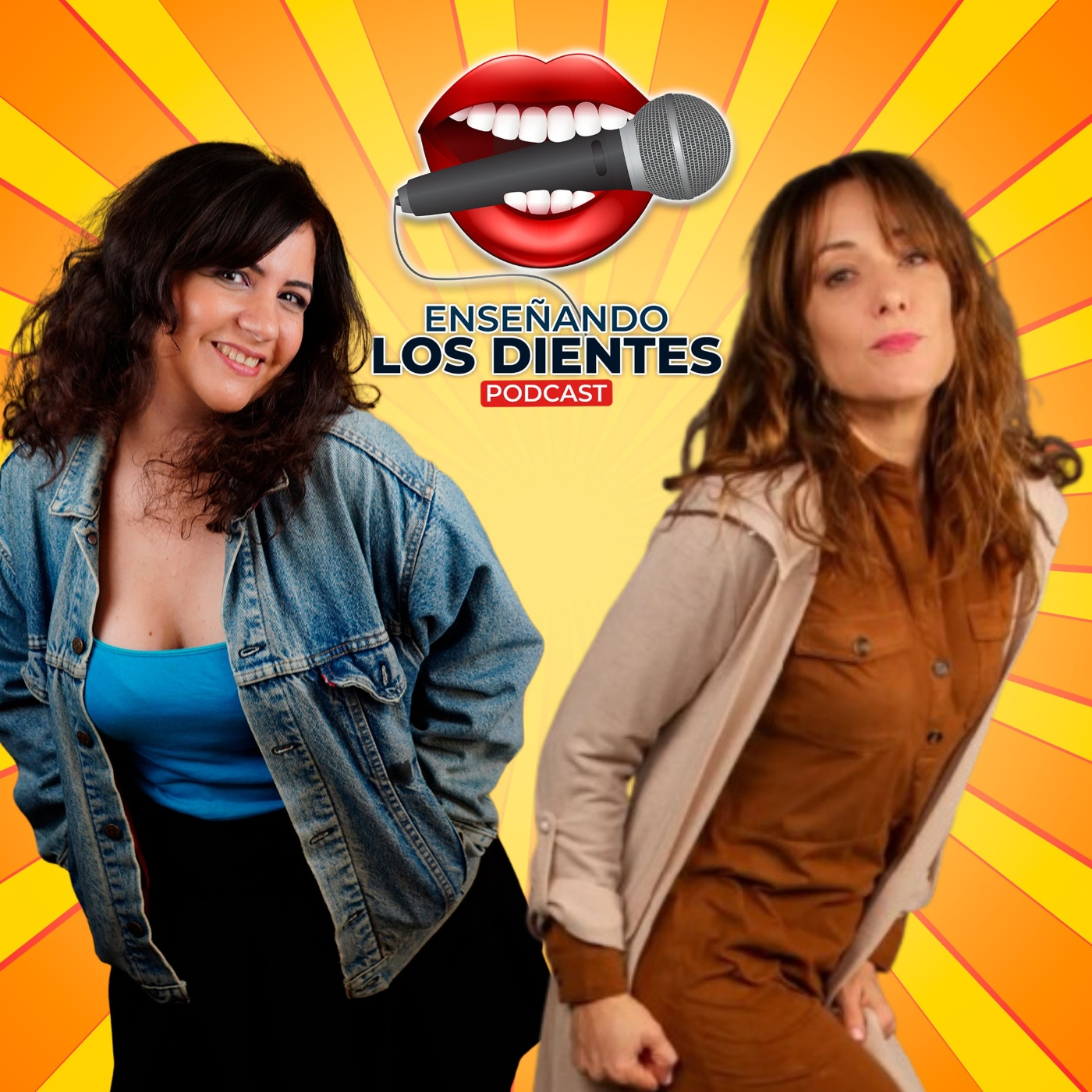 Enseñando los dientes