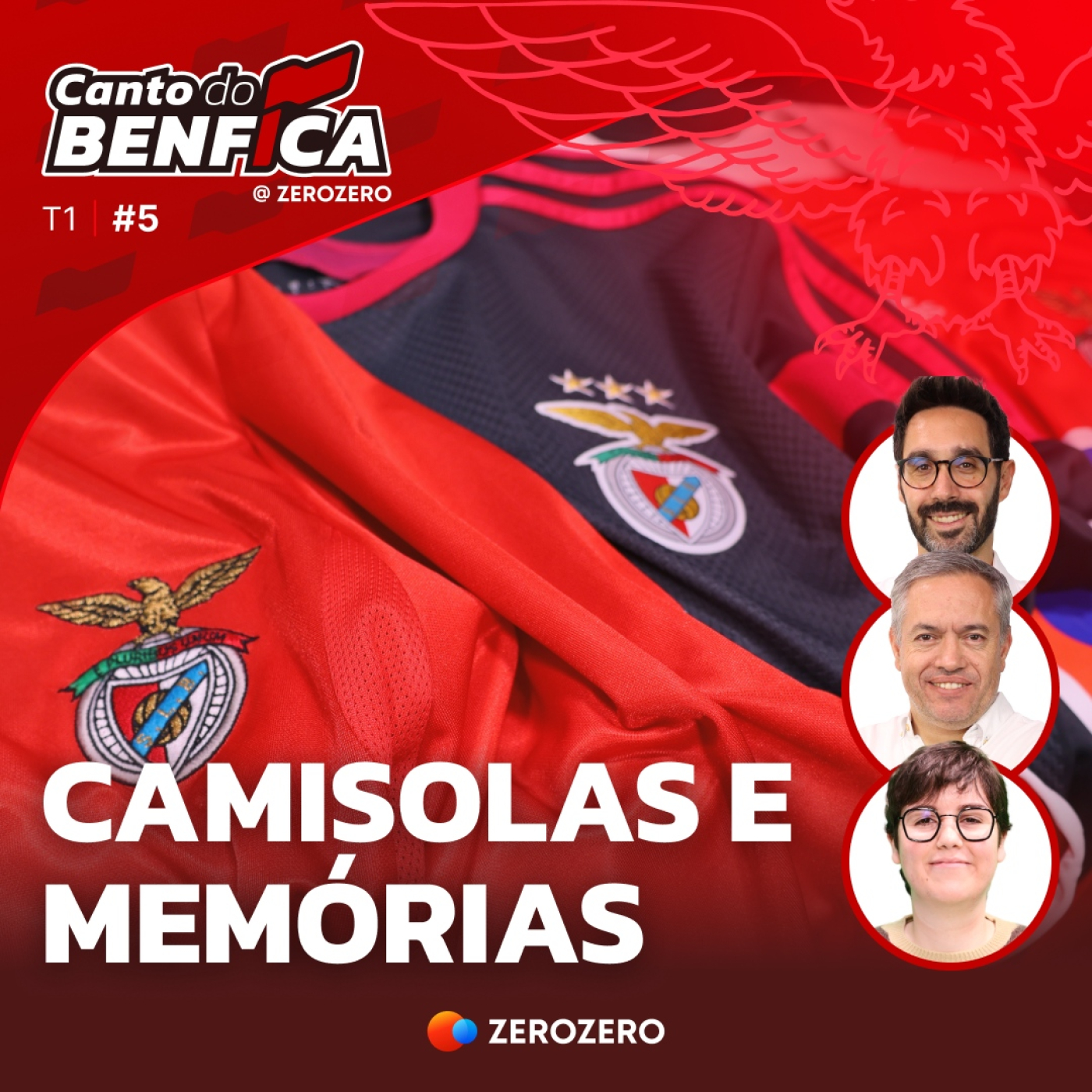 T1, Ep. 5 | Aways e camisolas: a Taça e a Europa em histórias sobre o Benfica