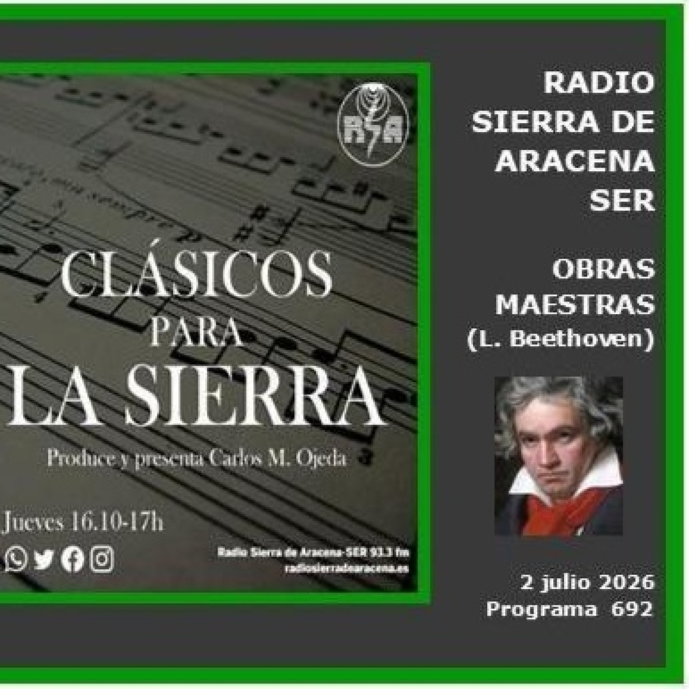 J 2/7/26 - CLÁSICOS PARA LA SIERRA nº 692 - Obras Maestras