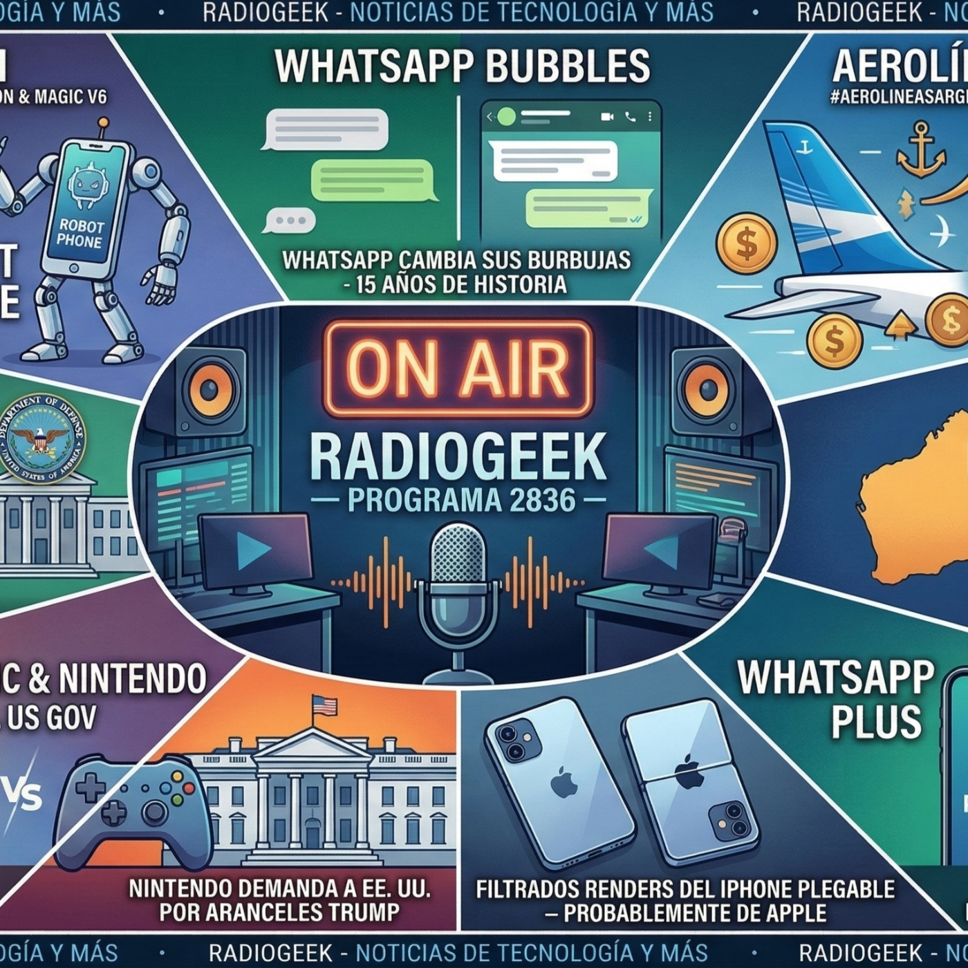 Radiogeek 2836 - El responsable de hardware robótico de OpenAI dimite tras el acuerdo con el Departamento de Defensa