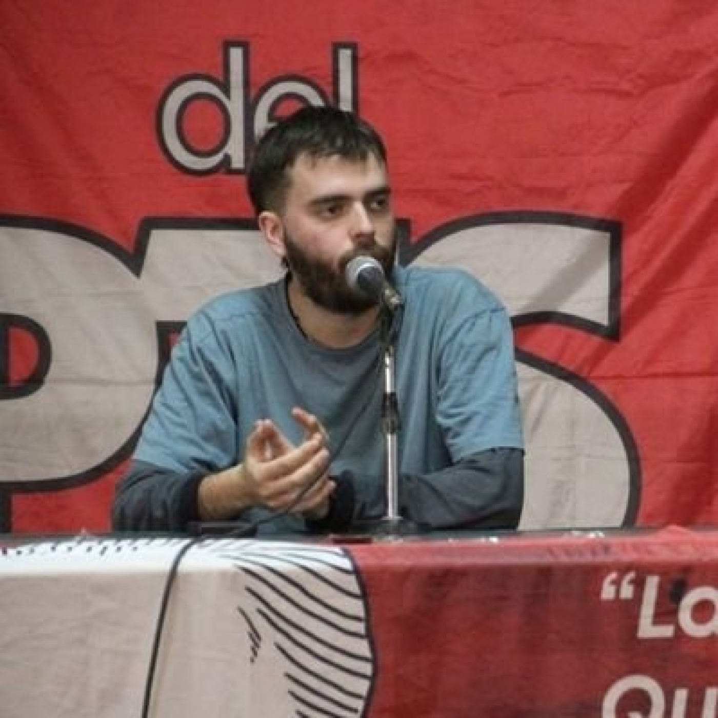 Luca Bonfante @LucaBonfante98 (Secretario General del Centro Estudiantes de Filosofia Y Letras UBA) La Usina