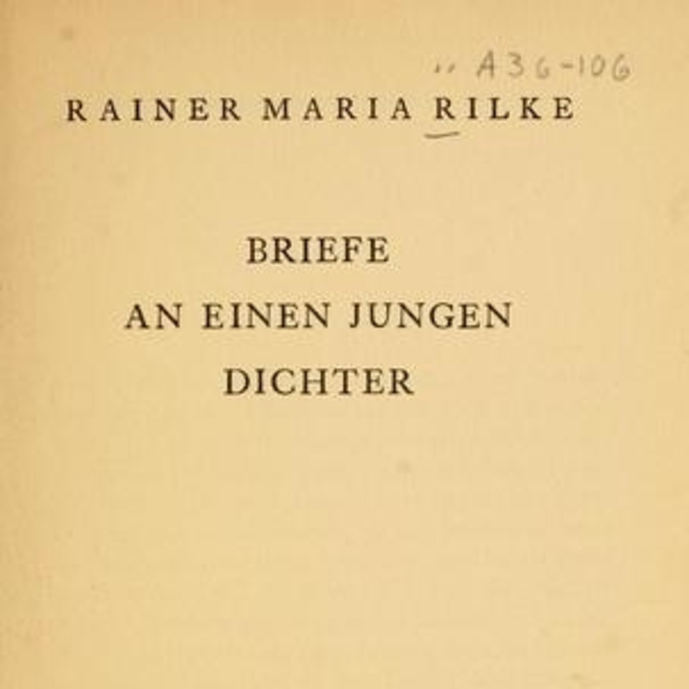 Cartas a un joven poeta, de Rainer Maria Rilke | Audiolibros en castellano