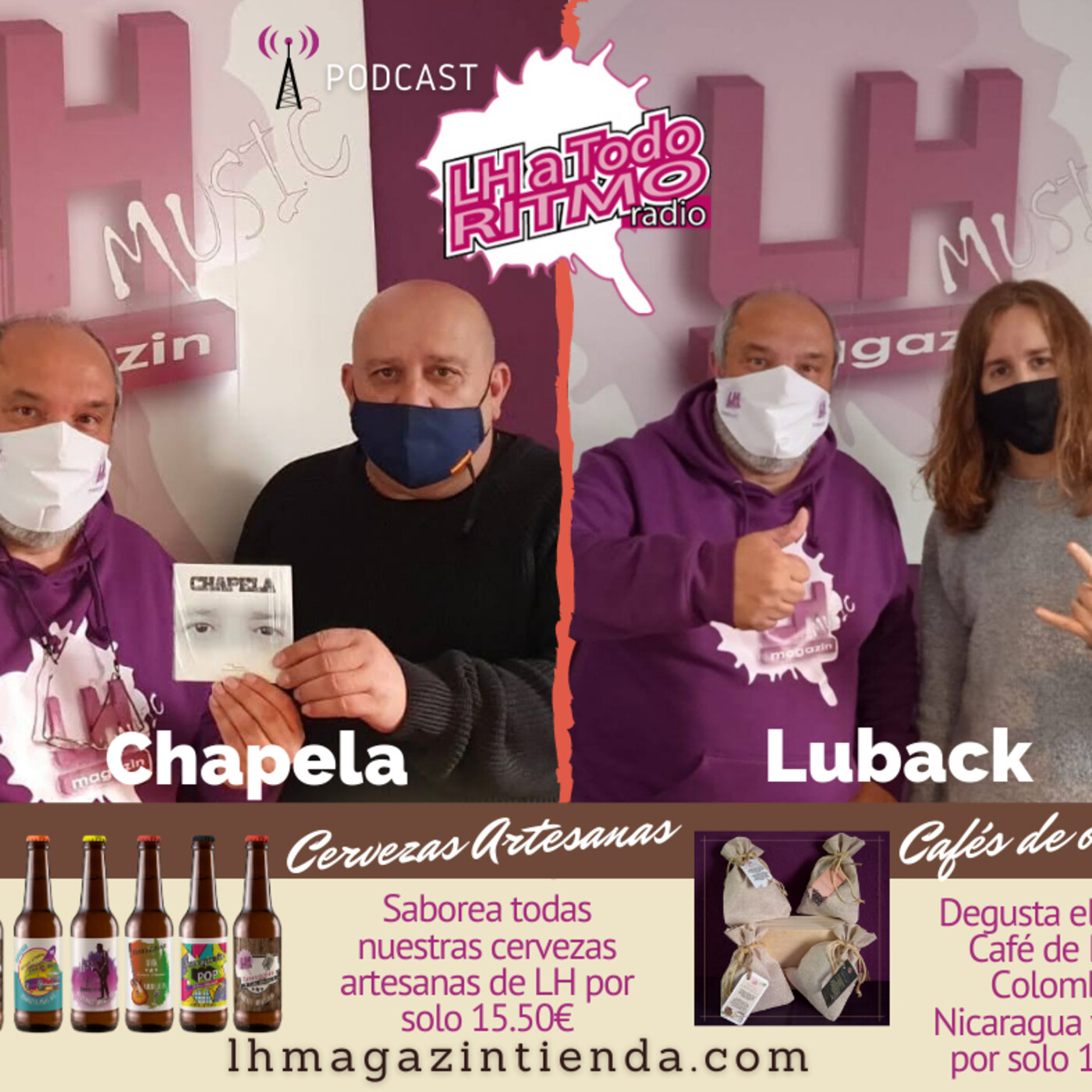 LH a Todo Ritmo - Hablamos con Chapela y el grupo Luback episode artwork