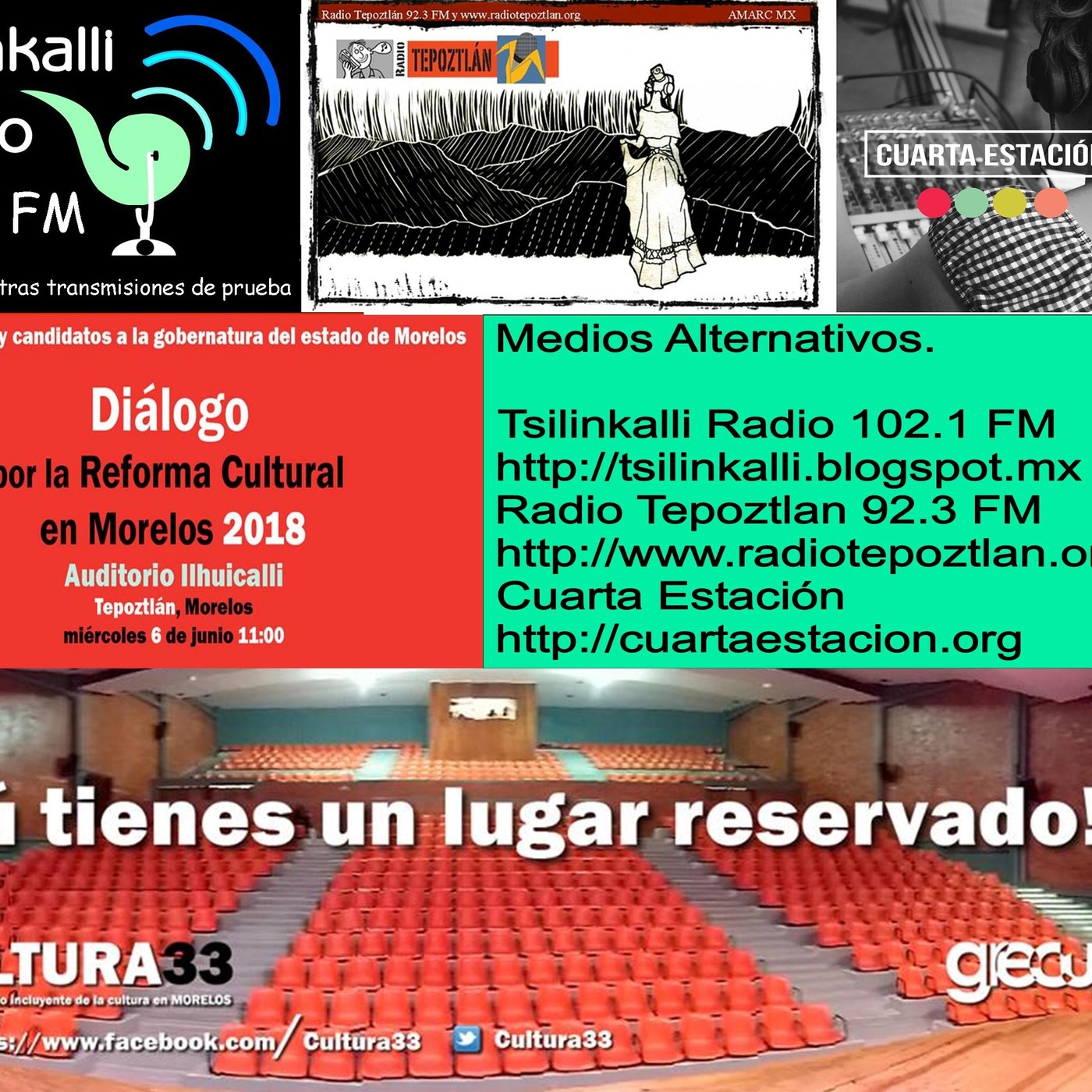 Diálogo Por La Reforma Cultural en Morelos 2018