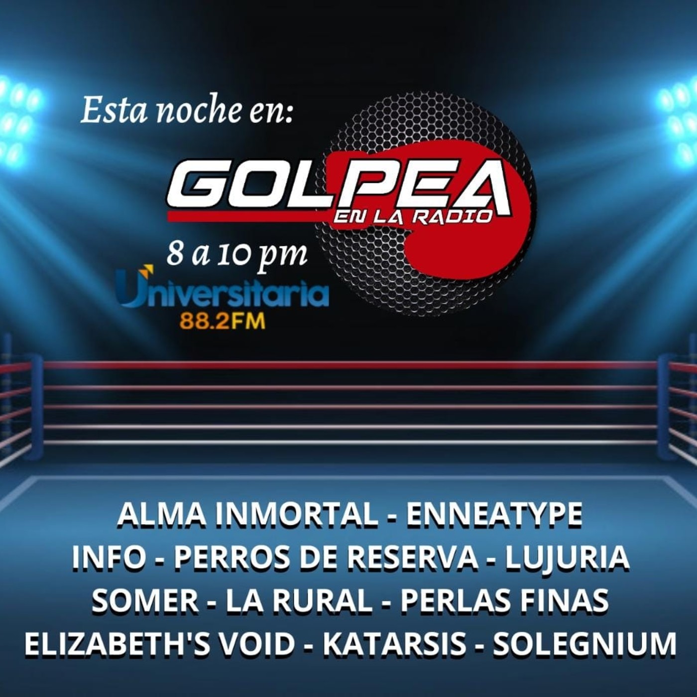 GOLPEA EN LA RADIO
