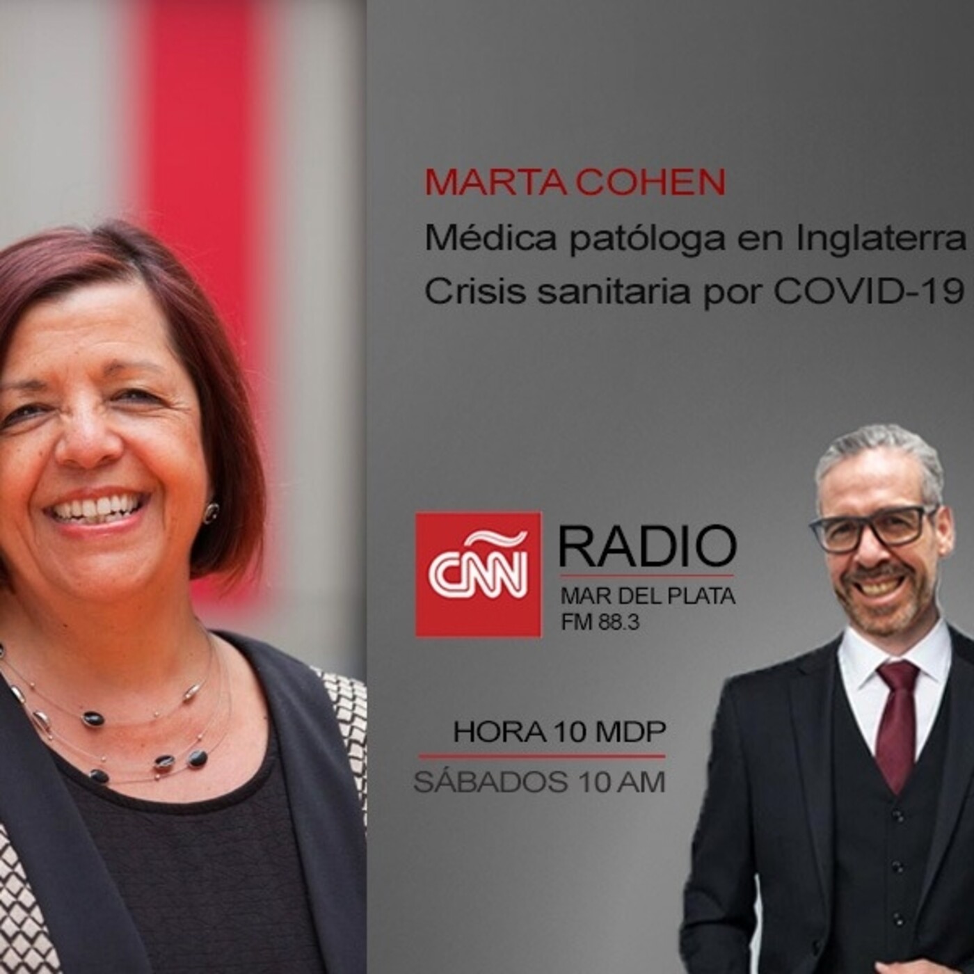CHARLAS en La 100 y CNN Radio Argentina