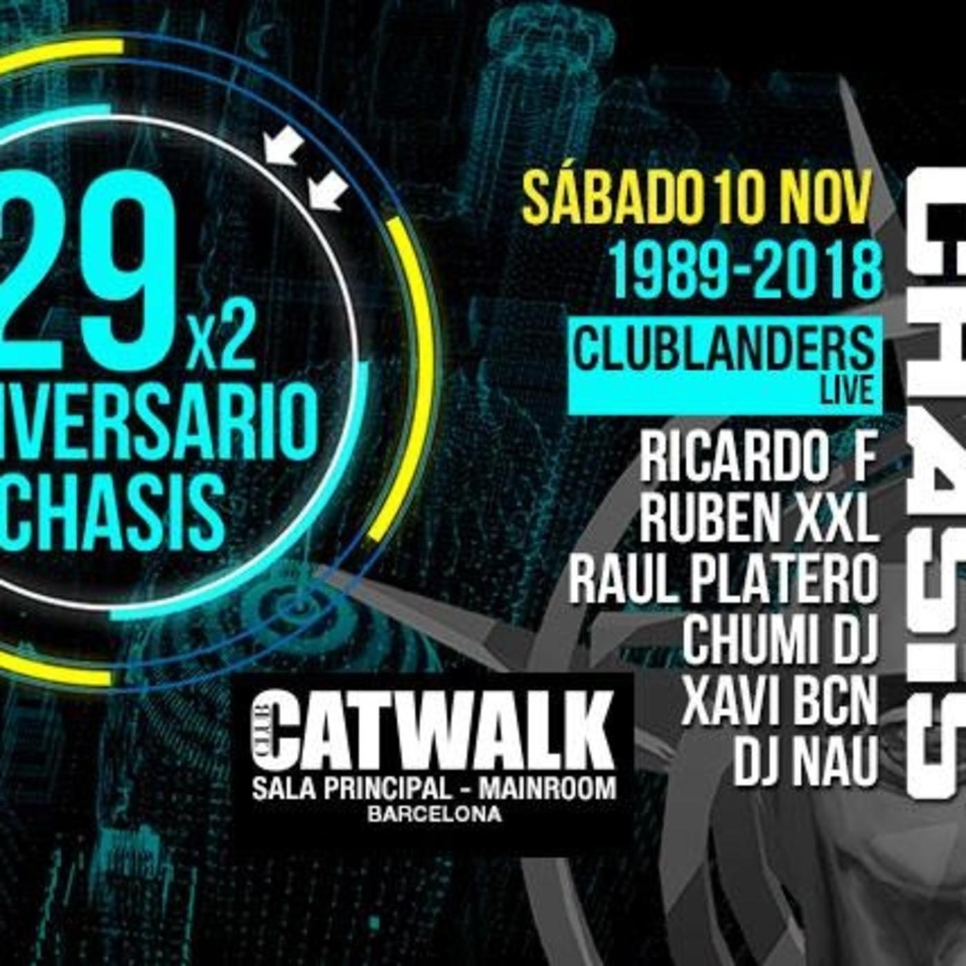 E.S.M by Dj Nau . especial 29 Aniversario Chasis_8 Noviembre 18 episode artwork