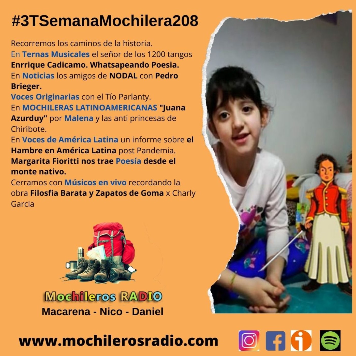 Mochileros 208 - 17 de Julio de 2020 episode artwork