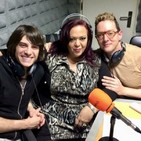 Juan Sinmiedo y Sergio Rojas en 'Oigo voces' con Edith Salazar. 26/05/2015