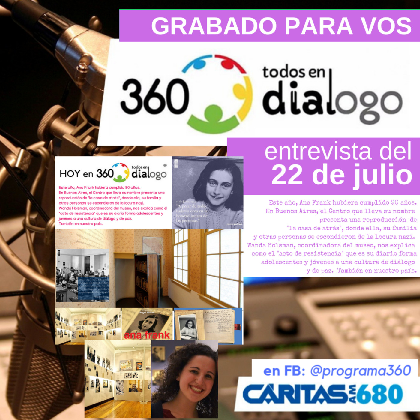 Entrevista a Wanda Holsman, coordinadora Museo Centro Ana Frank Argentina episode artwork