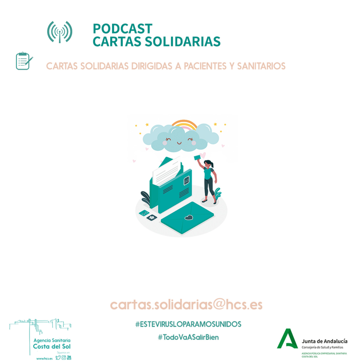 Cartas y dibujos solidarios