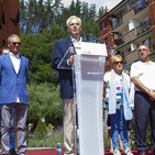 Descripción de C.Totorika y J.L.Calleja en el acto de recuerdo a M. Ángel Blanco y a la ciudadanía en el XX aniversario