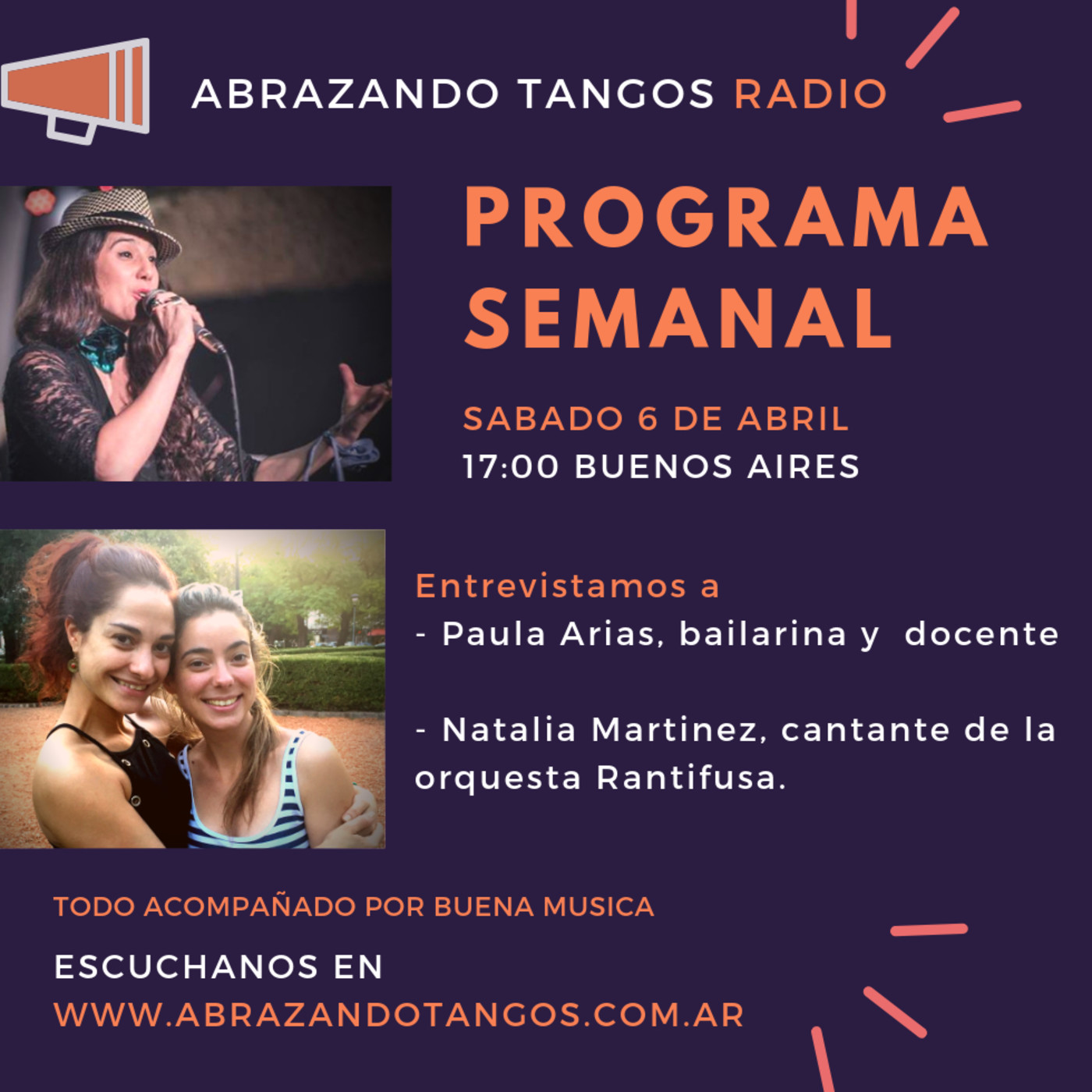 El semanal de Abrazando Tangos