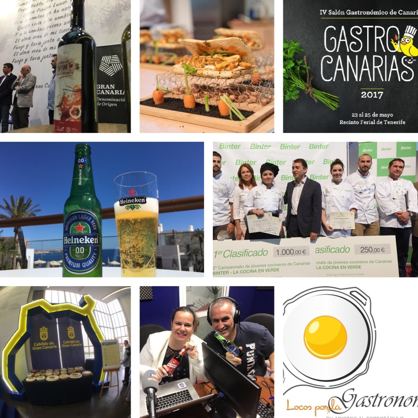 GastroCanarias bebe Heineken 0'0 y pilota en BINTER.