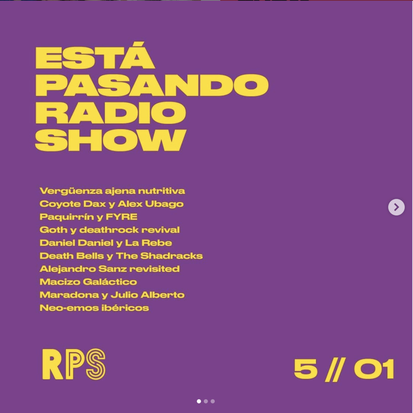 ESTÁ PASANDO RADIOSHOW.