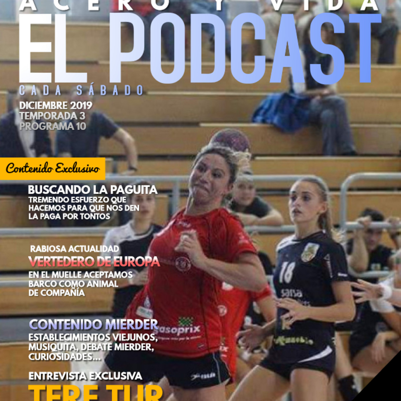 Acero y vida. 3x10. Tere Tur.Balonmano femenino. episode artwork