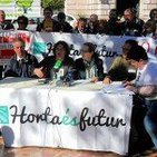Alegaciones contra el PGOU-Per L'Horta. Rueda de prensa.