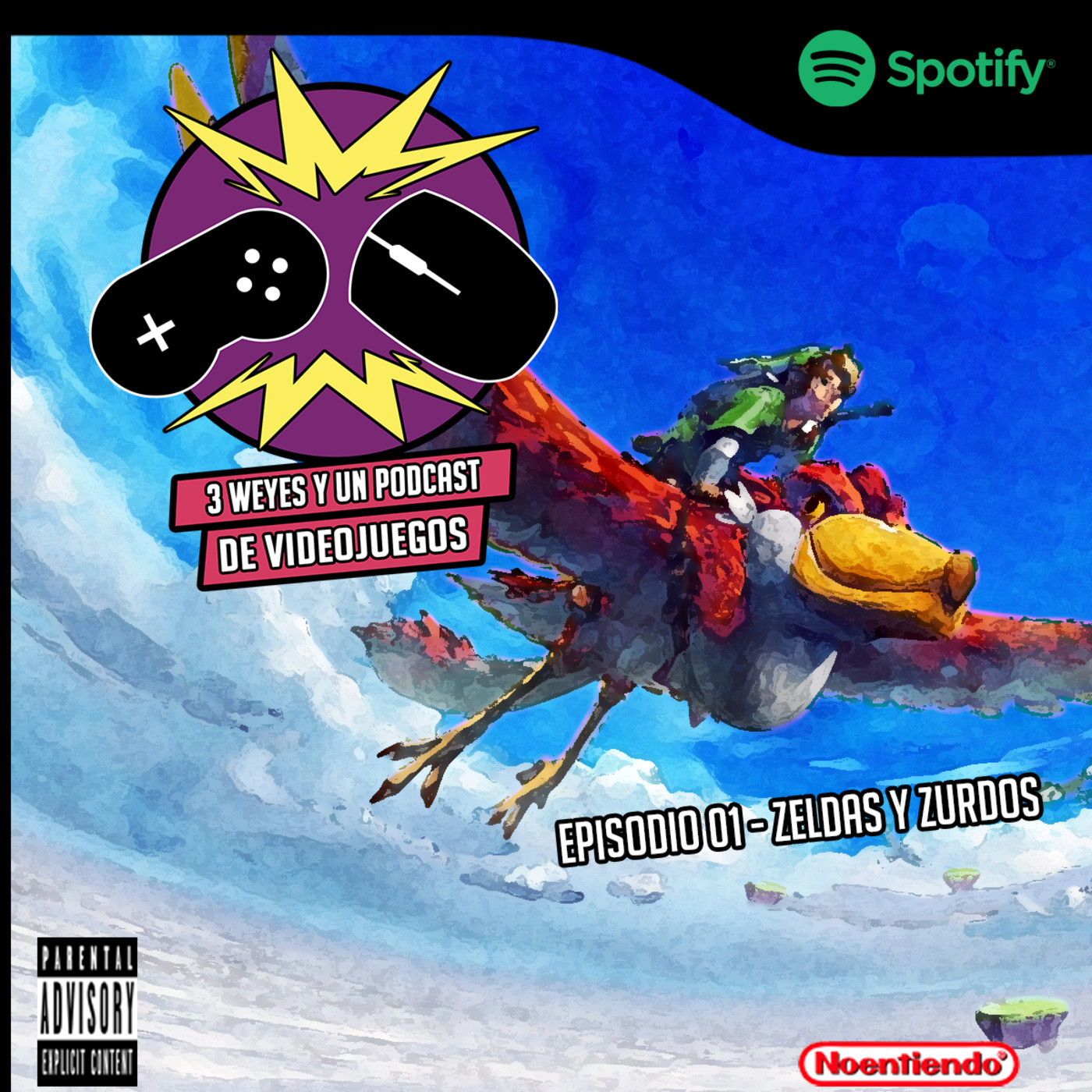 3 weyes y un podcast de videojuegos