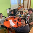Conversas en Radio Guímaro con Xurxo Ayán sobre Antón Fraguas