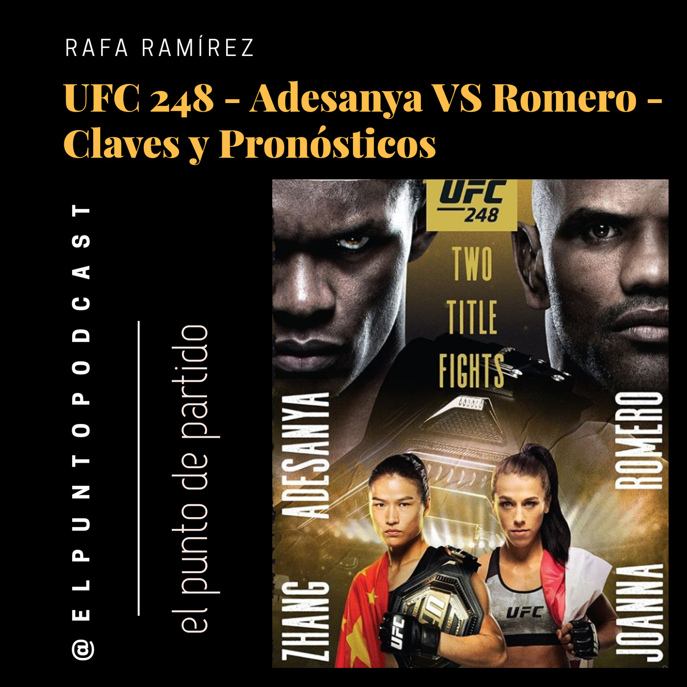 UFC 248 Adesanya vs Romero PREVIA episode artwork