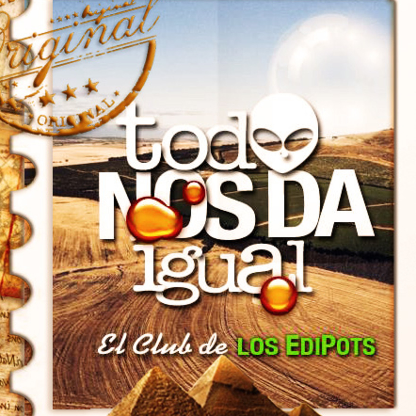 TODO NOS DA IGUAL Volumen 10. LUGARES. PARTE 1. Invitado ALBERTO TORIBIO (Misterio Estelar). episode artwork