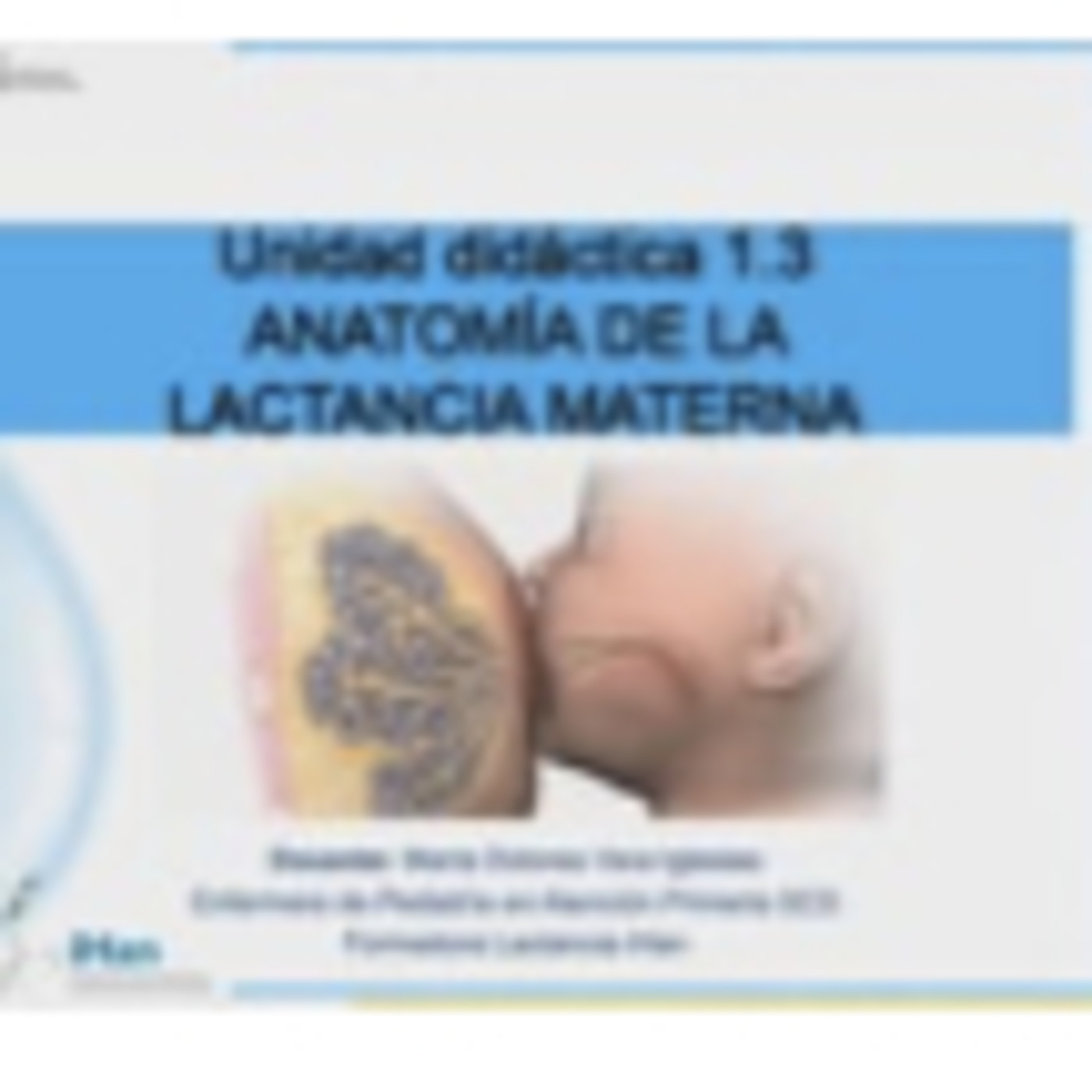 Curso de lactancia materna de Canarias
