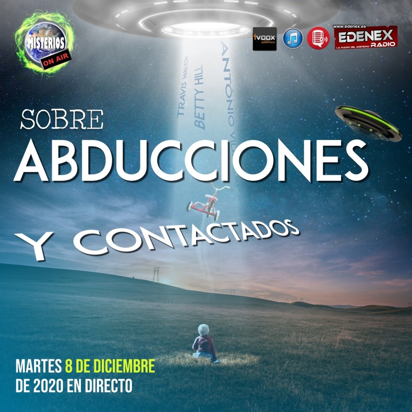 Misterios on Air T5x10 - Sobre abducciones y contactados episode artwork