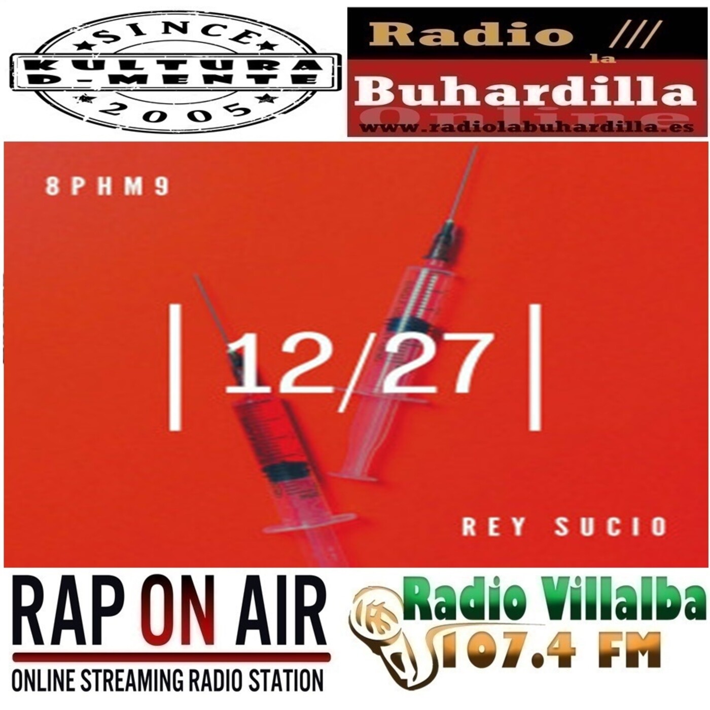 Kultura D-Mente 20/12/20 15x13 Rey Sucio & 8phm9 "12/27" episode artwork