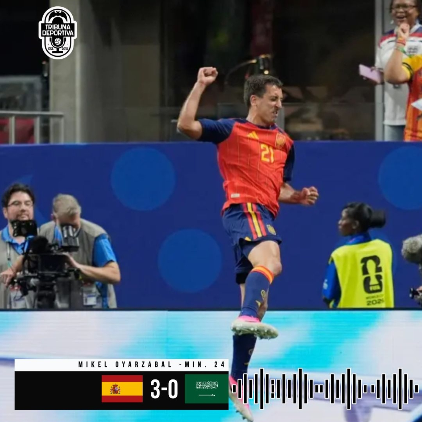 GOL | Mikel Oyarzabal España 3 - 0 Arabia Saudita J2 Mundial episode artwork