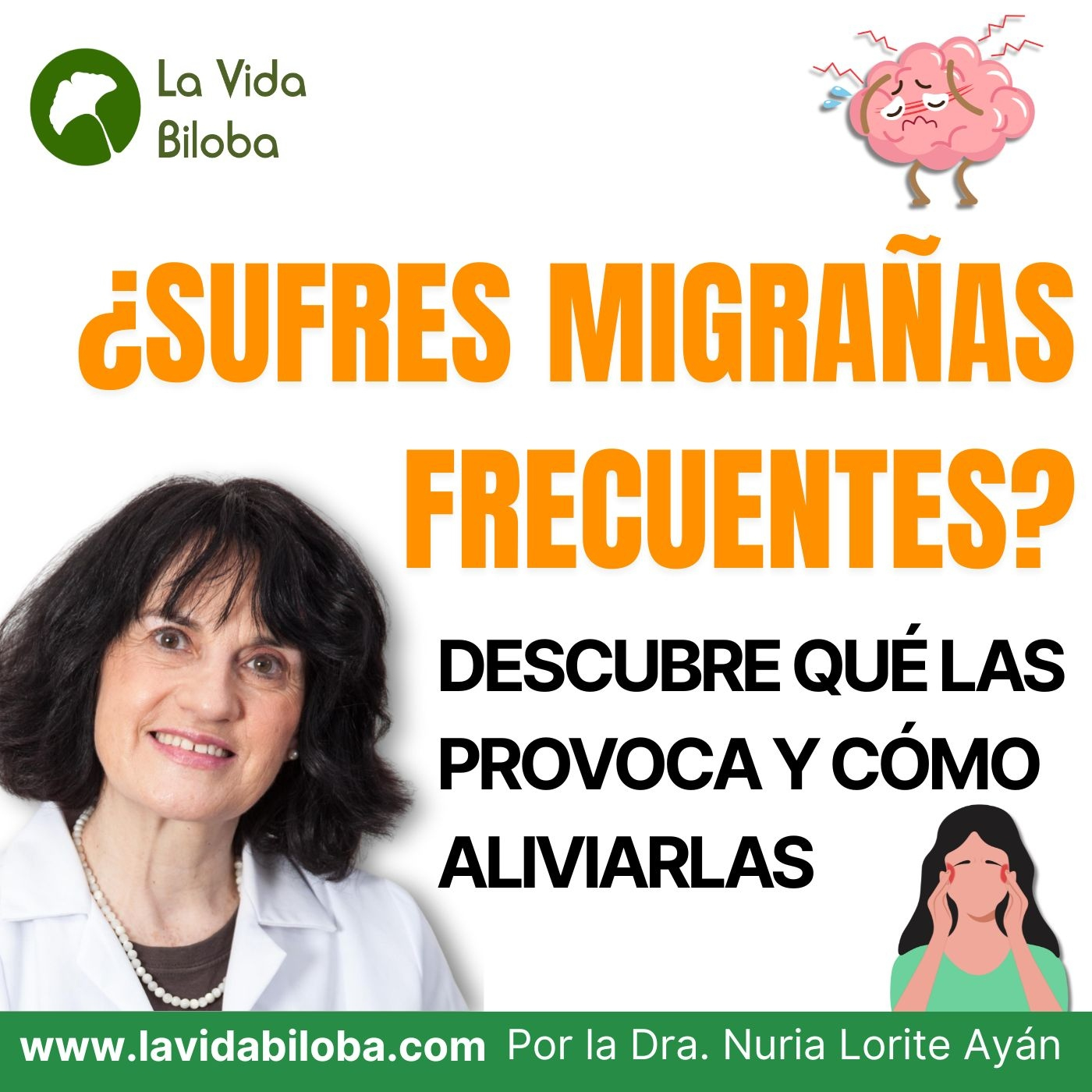 ¿Migrañas frecuentes? (1) Descubre qué las provoca y cómo aliviarlas. parte 1. episode artwork