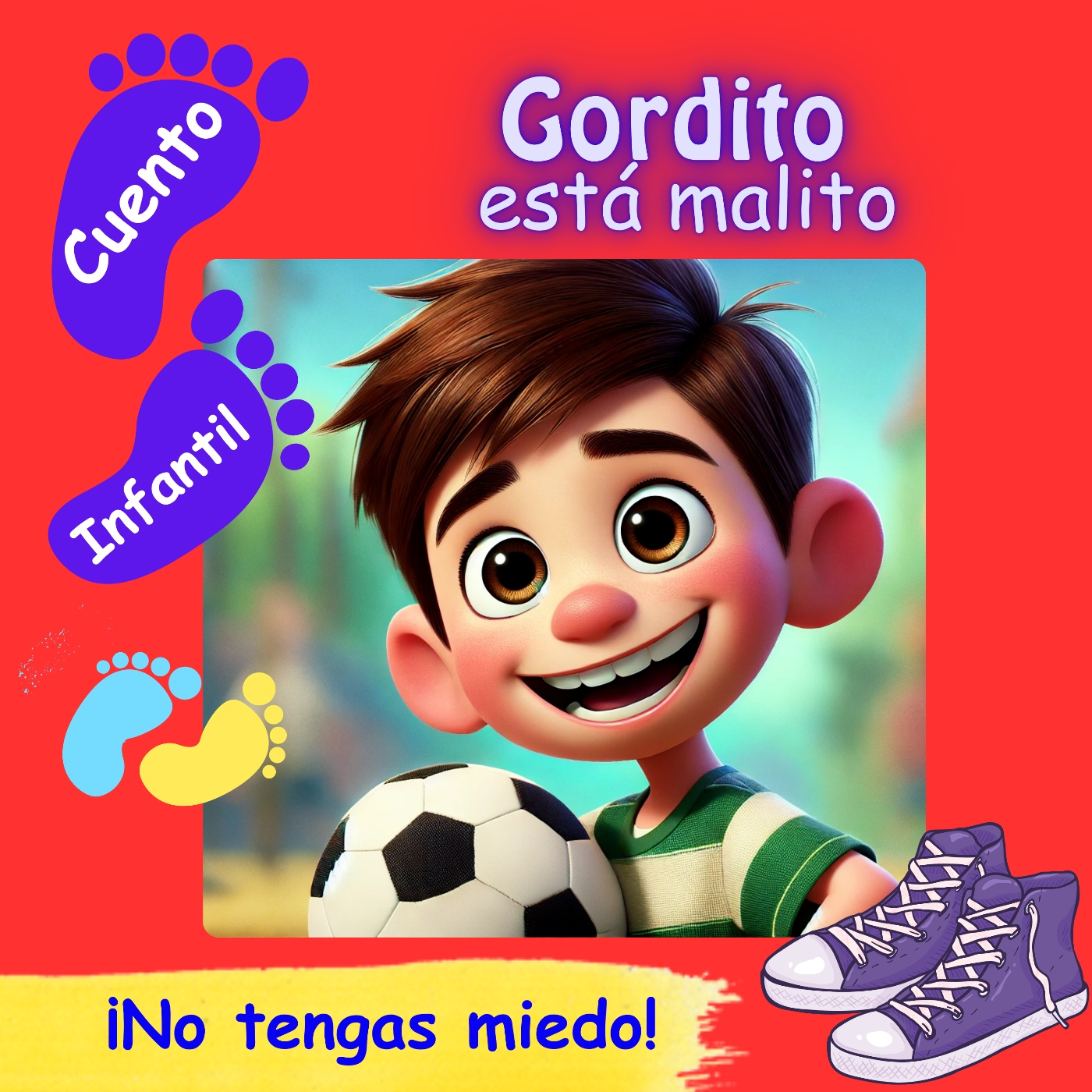 ✨ "Gordito está malito"   Un Cuento Infantil sobre el Cuidado de los Pies