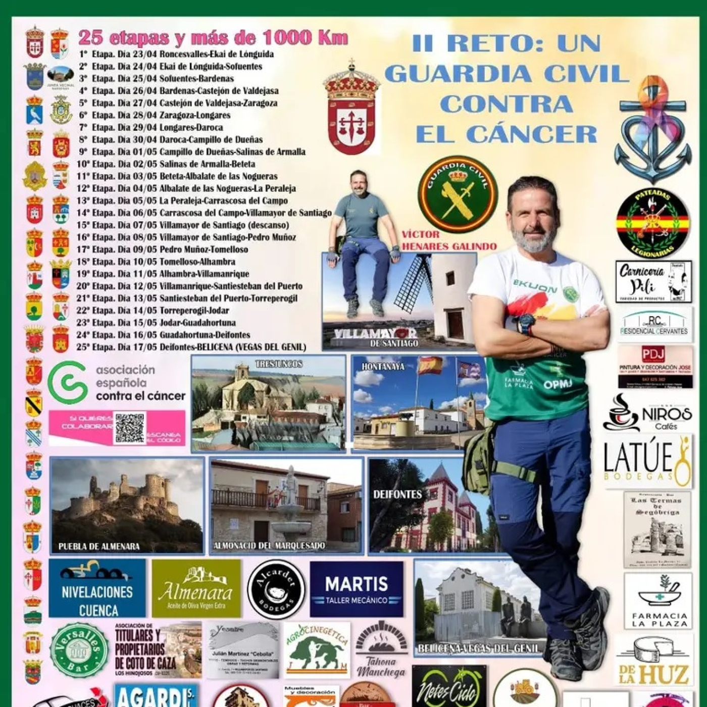Entrevista con Víctor Henares, recorriendo España luchando contra el cáncer. 16ª Etapa. episode artwork