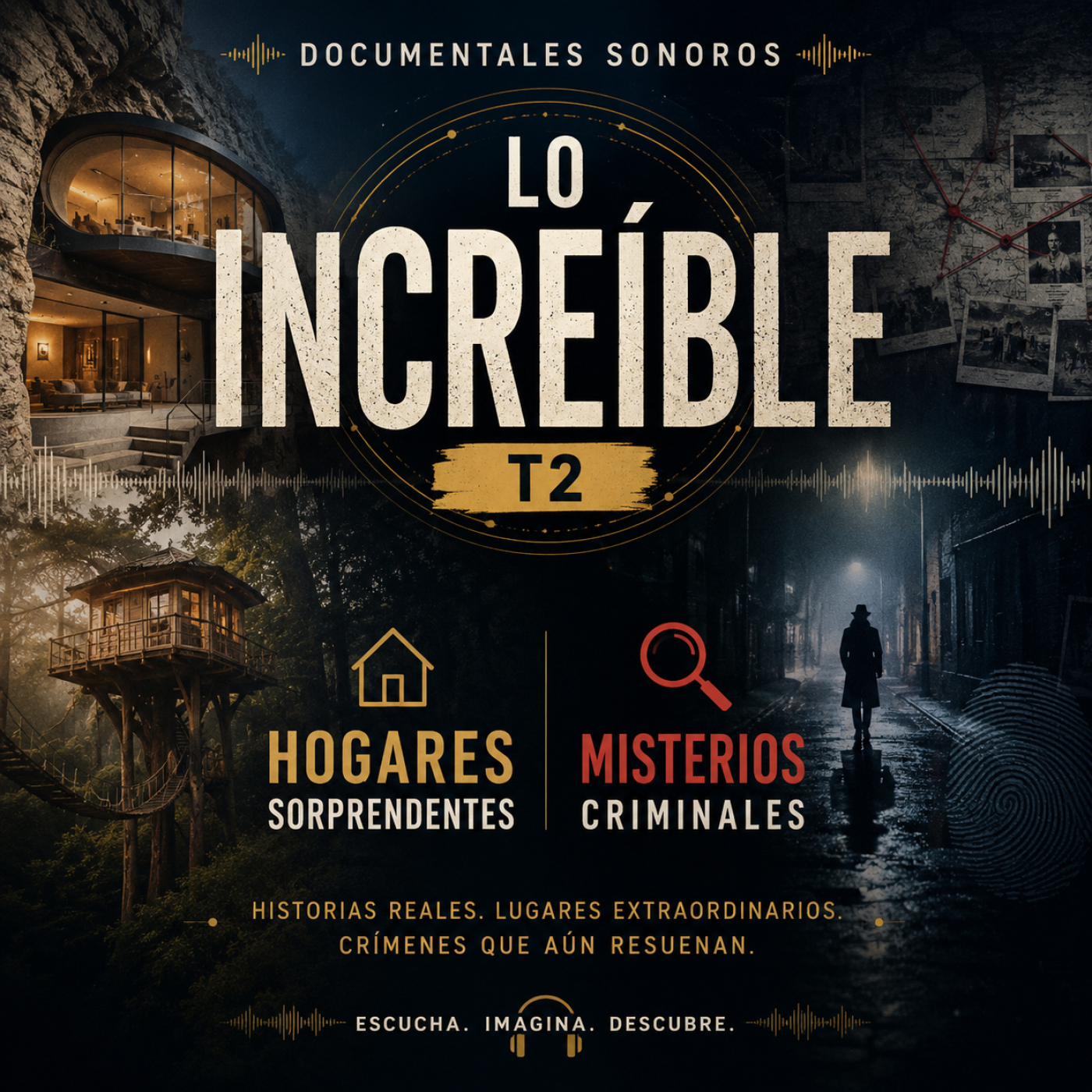 Lo increíble T2: Hogares sorprendentes · Misterios criminales