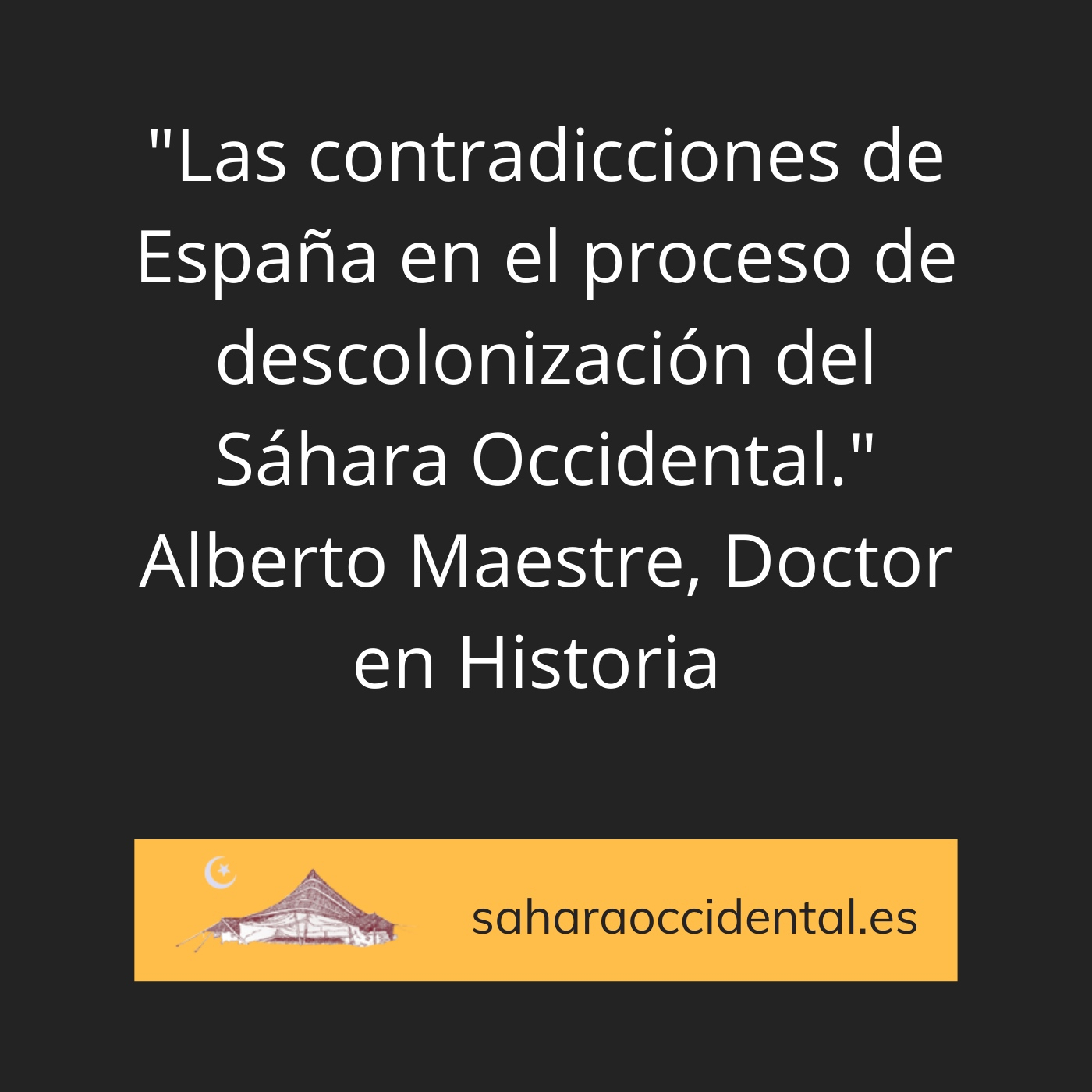Una mirada al Sáhara Occidental