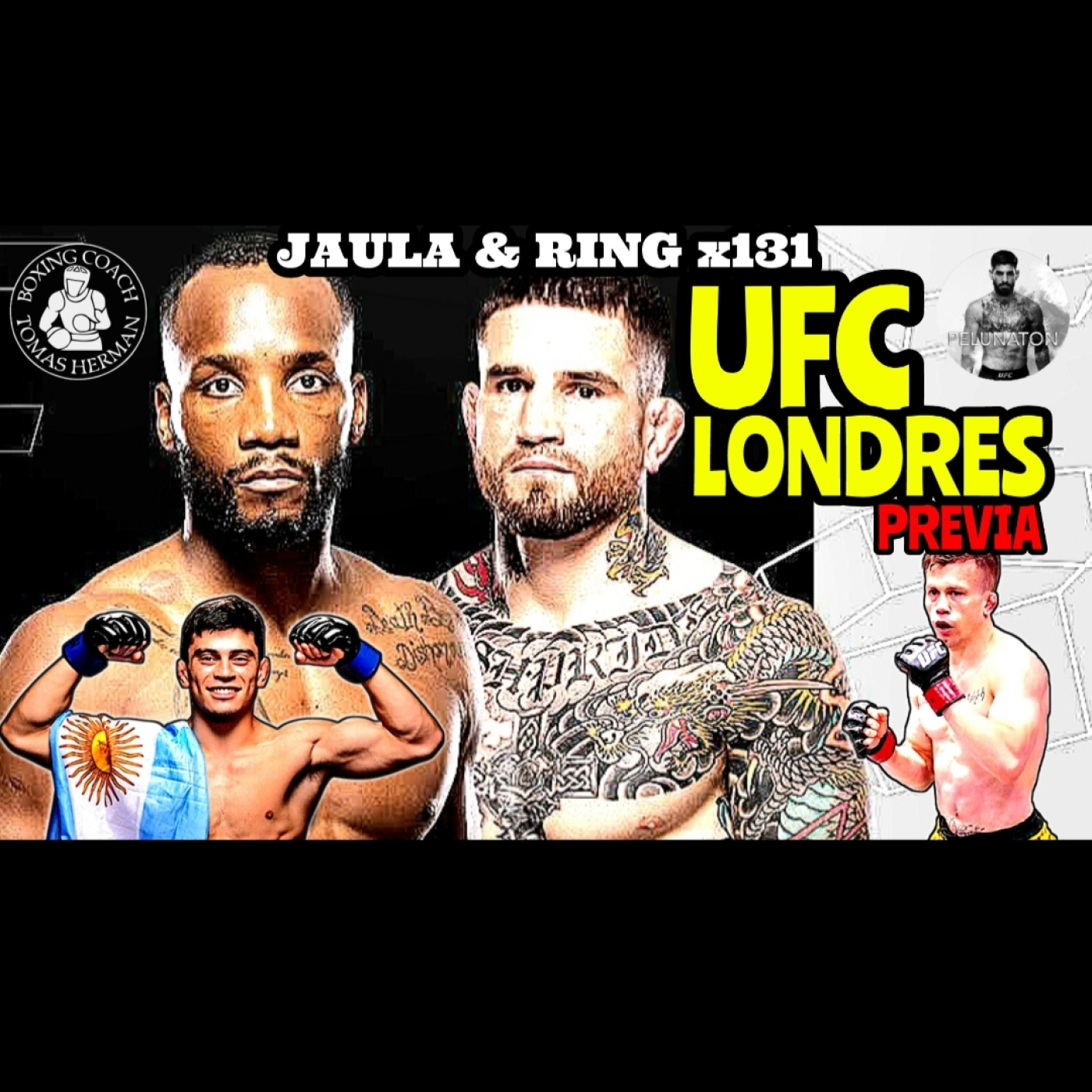 UFC LONDRES Previa | Derrota de Bárez | Impactante "Chino" — Tomás Hermán cover