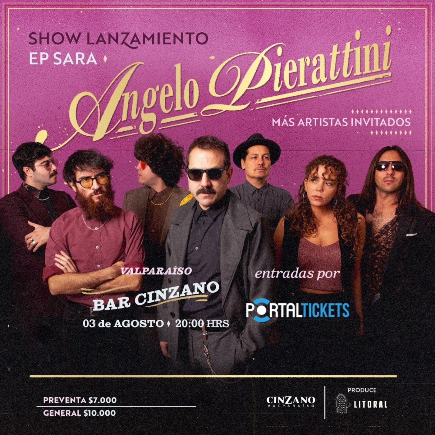 PODCAST: ÁNGELO PIERATTINI LANZA NUEVO DISCO EN VALPARAÍSO Y LO ANUNCIA EN RITOQUE FM episode artwork