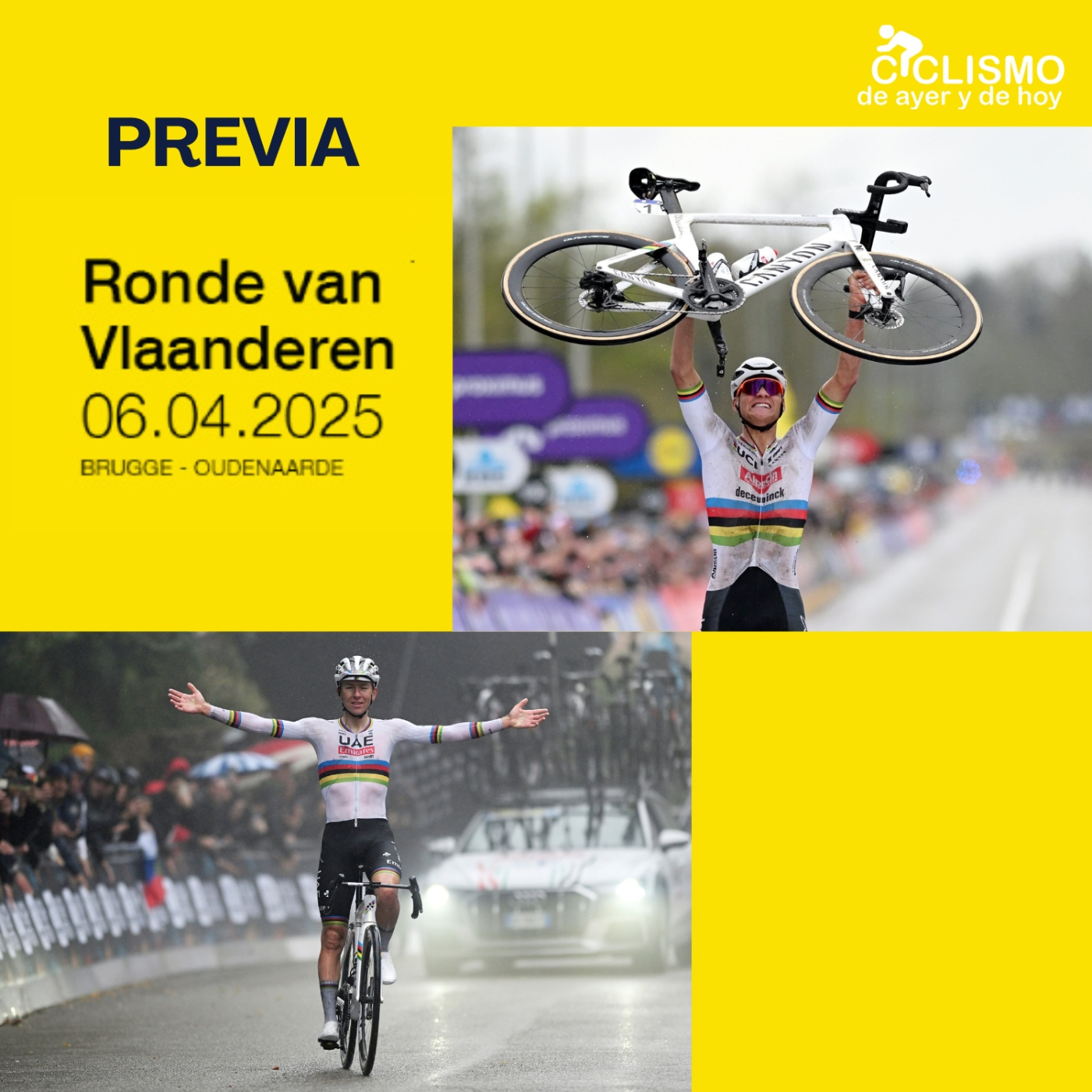 Ciclismo de ayer y de hoy