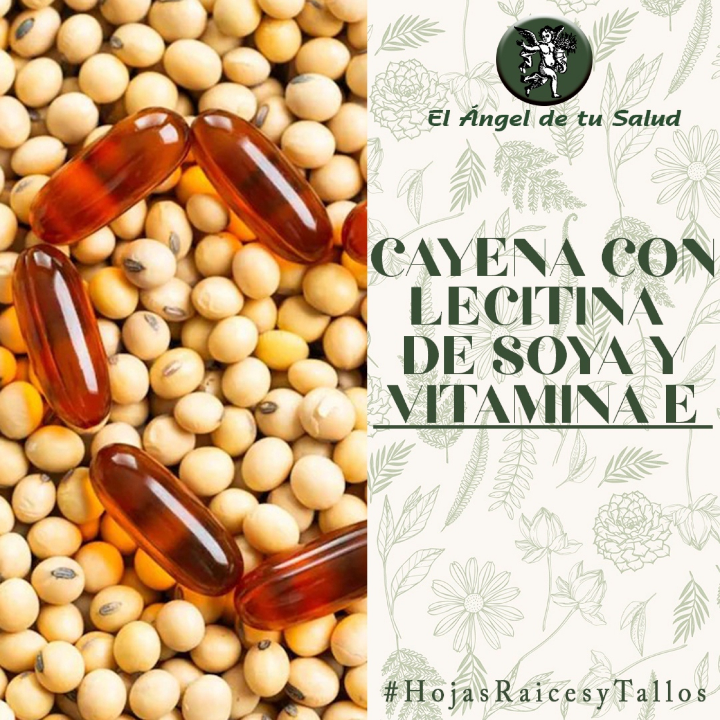 El Ángel de tu Salud - Cayena con Lecitina de Soya y Vitamina E** episode artwork